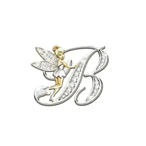 🌟 Angled Letters Fairy Brooch - Personalized Fashion Accessory 🌟