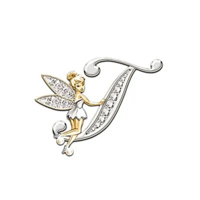 🌟 Angled Letters Fairy Brooch - Personalized Fashion Accessory 🌟