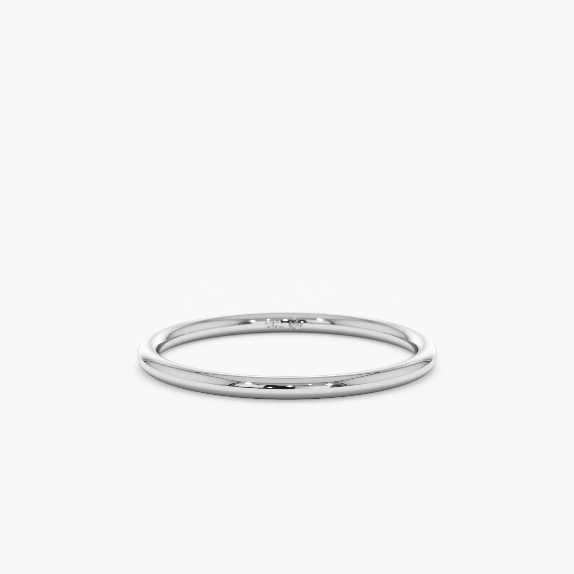 14k Gold Classic Wedding Band - 1.2 mm, Julia