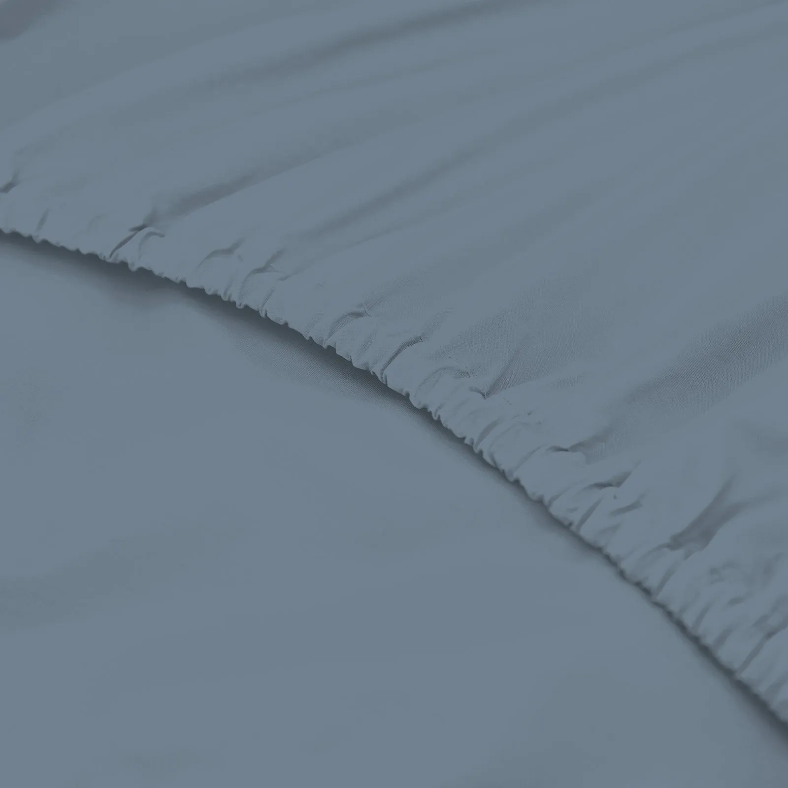 1500 Thread Count Cotton Rich Sheet Set | Ultra Soft Bedding | 3 Piece | Double | Indigo