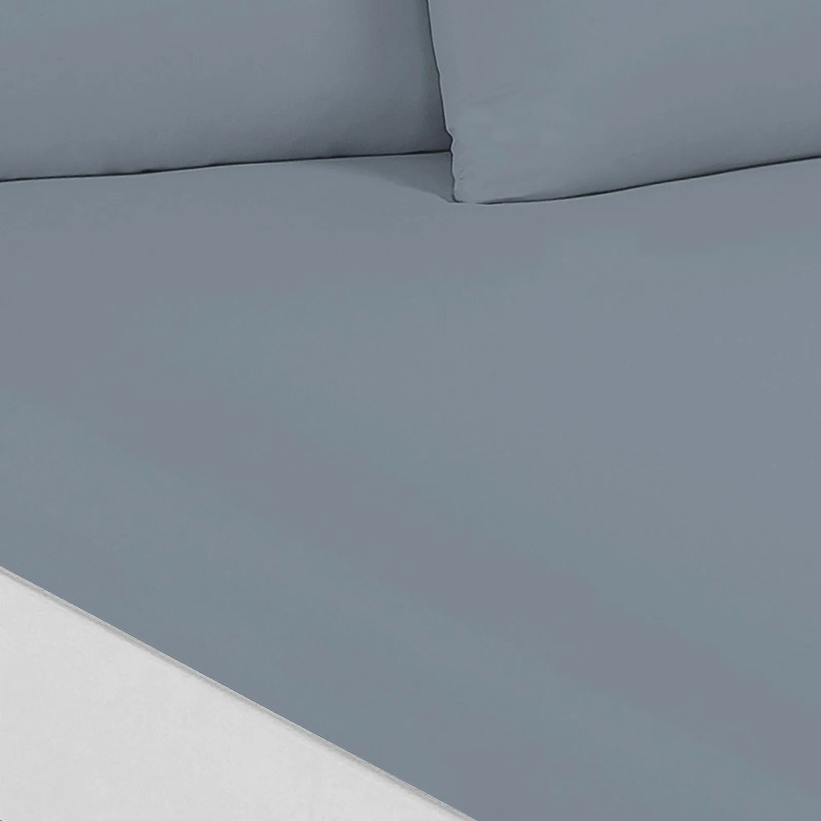 1500 Thread Count Cotton Rich Sheet Set | Ultra Soft Bedding | 3 Piece | Double | Indigo