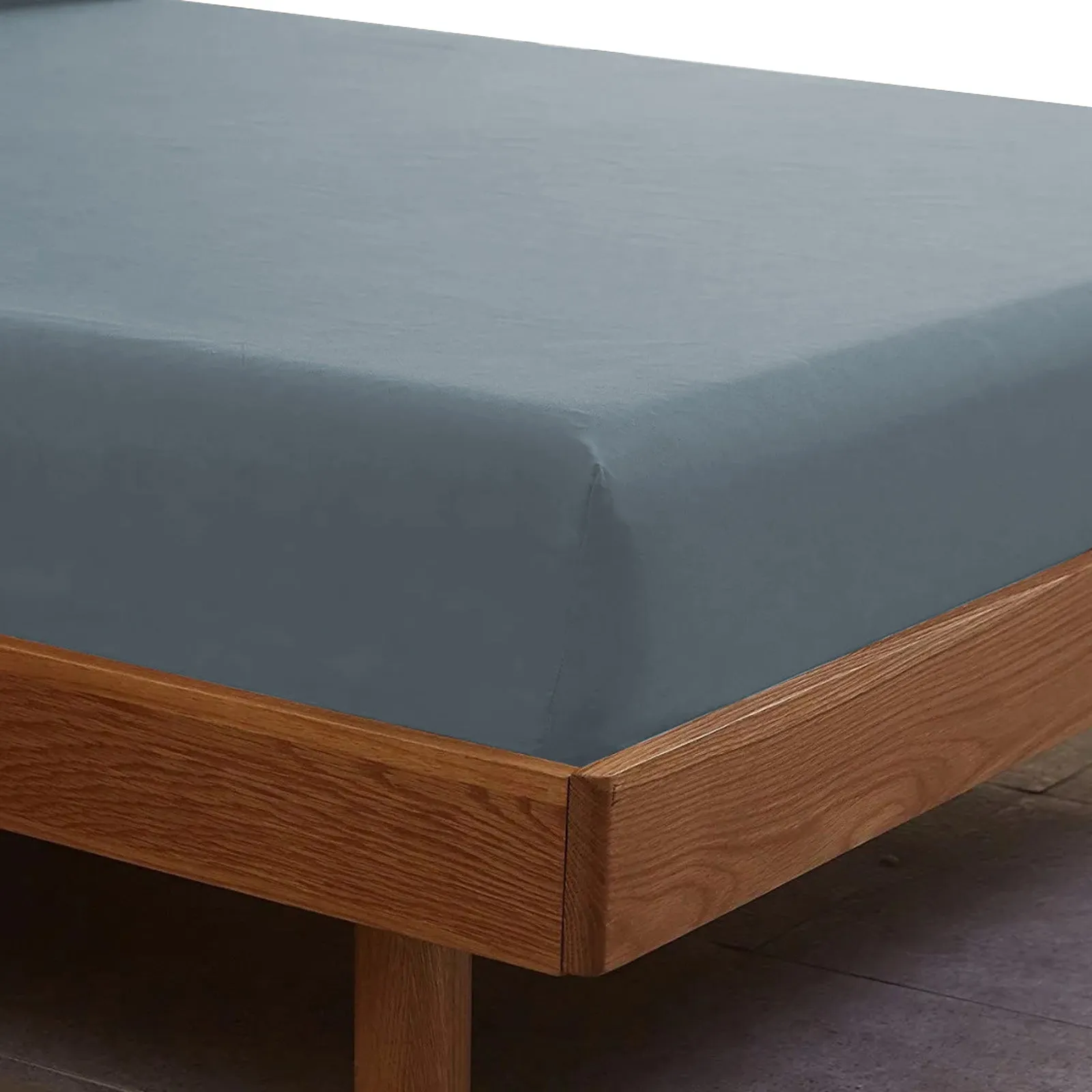 1500 Thread Count Cotton Rich Sheet Set | Ultra Soft Bedding | 3 Piece | Double | Indigo