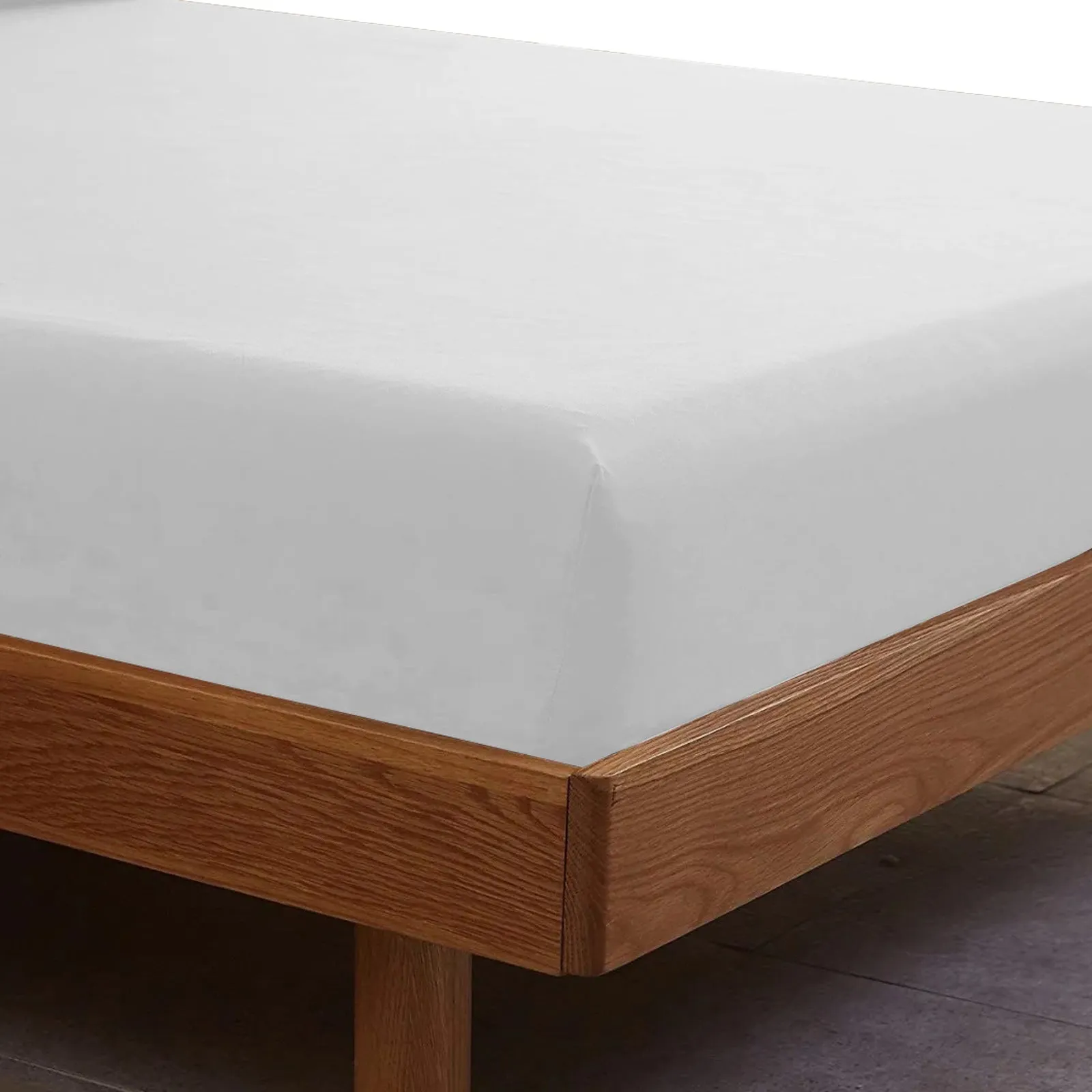 1500 Thread Count Cotton Rich Sheet Set | Ultra Soft Bedding | 3 Piece | King | White