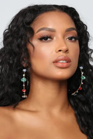 Across The Room Hoop Earrings - Gold