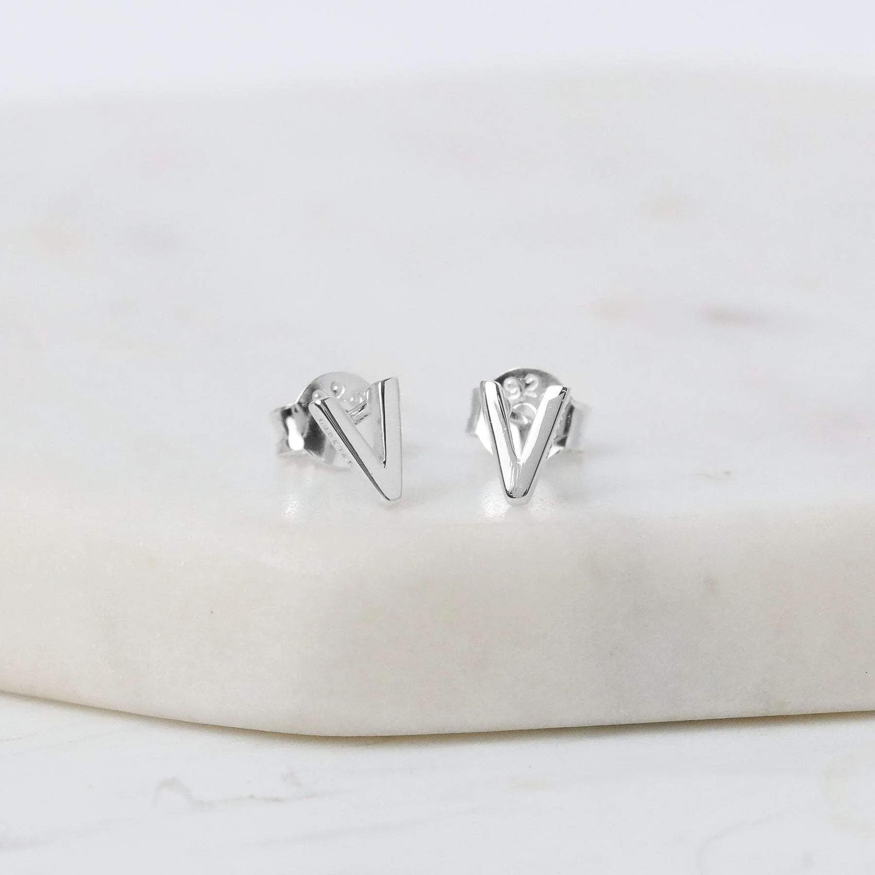 Alphabet Studs