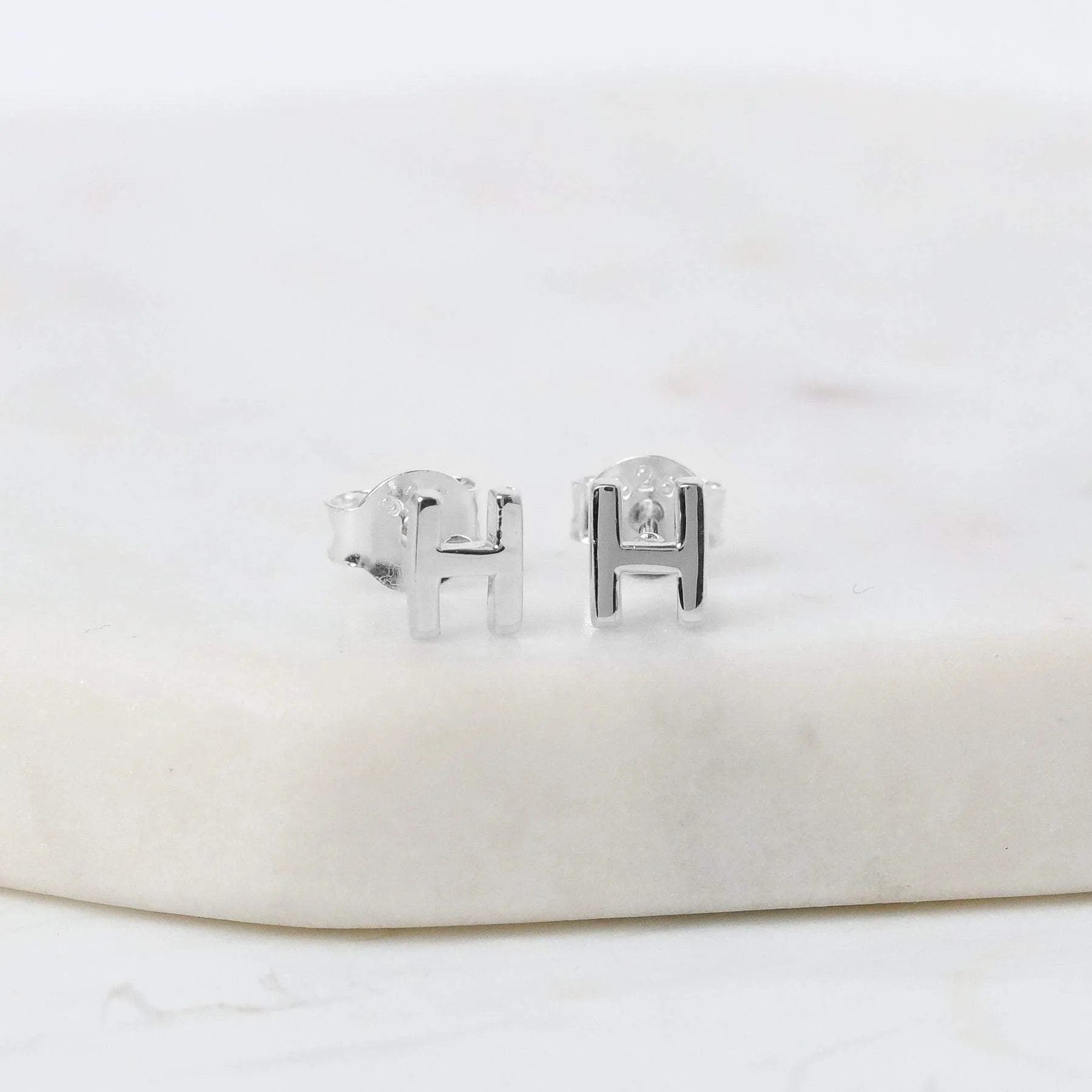 Alphabet Studs