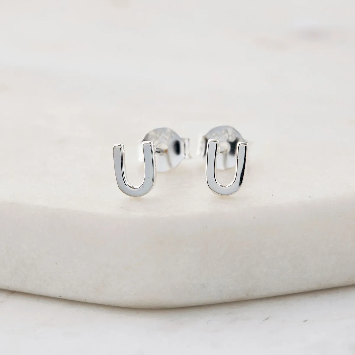 Alphabet Studs