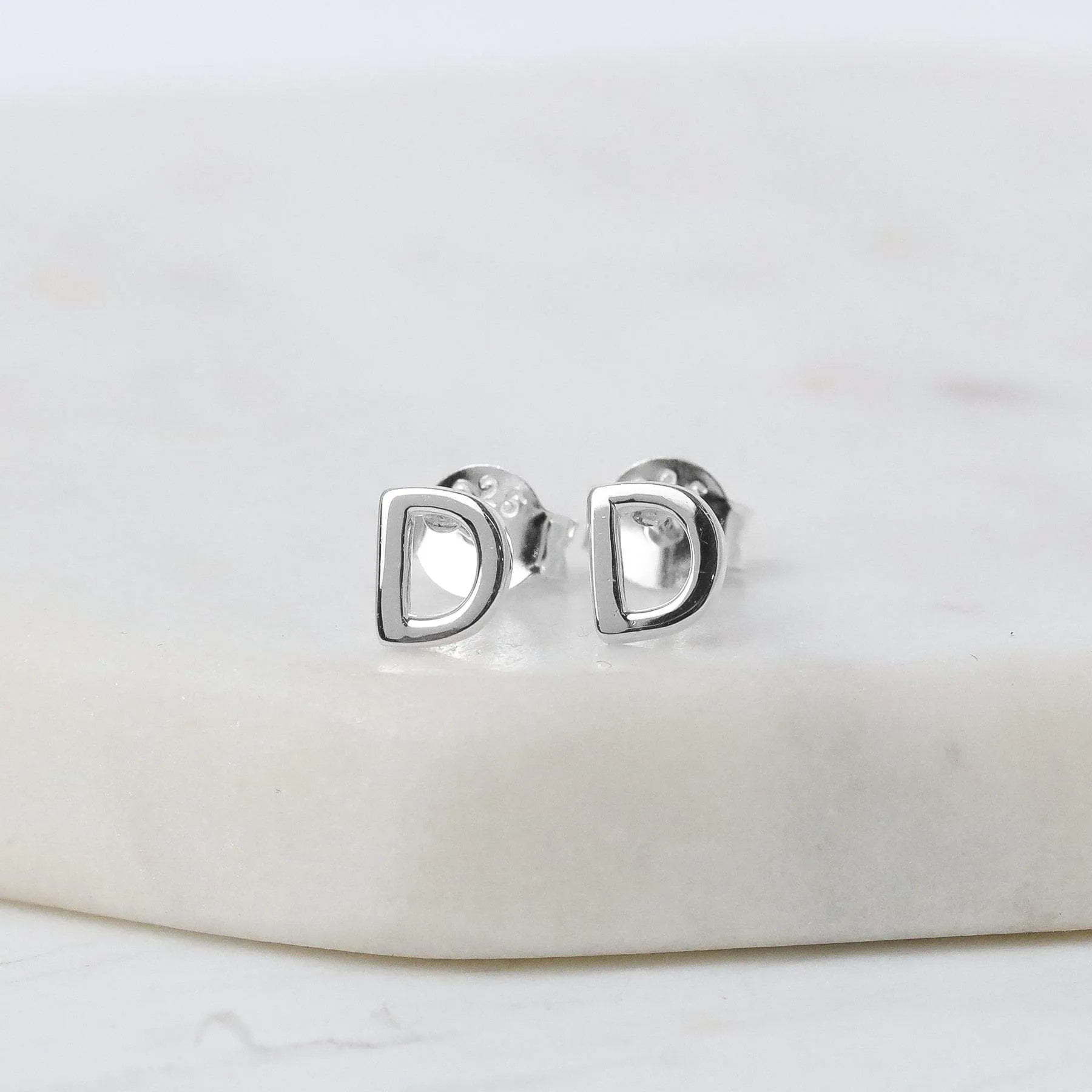Alphabet Studs