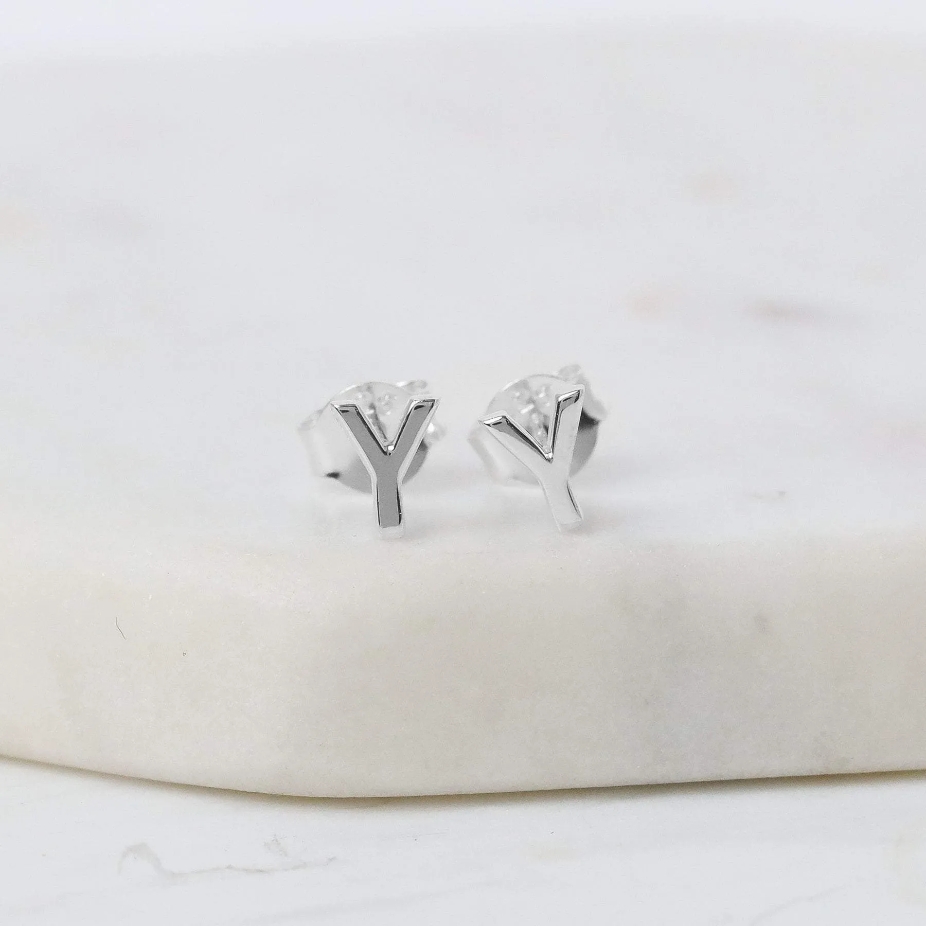 Alphabet Studs