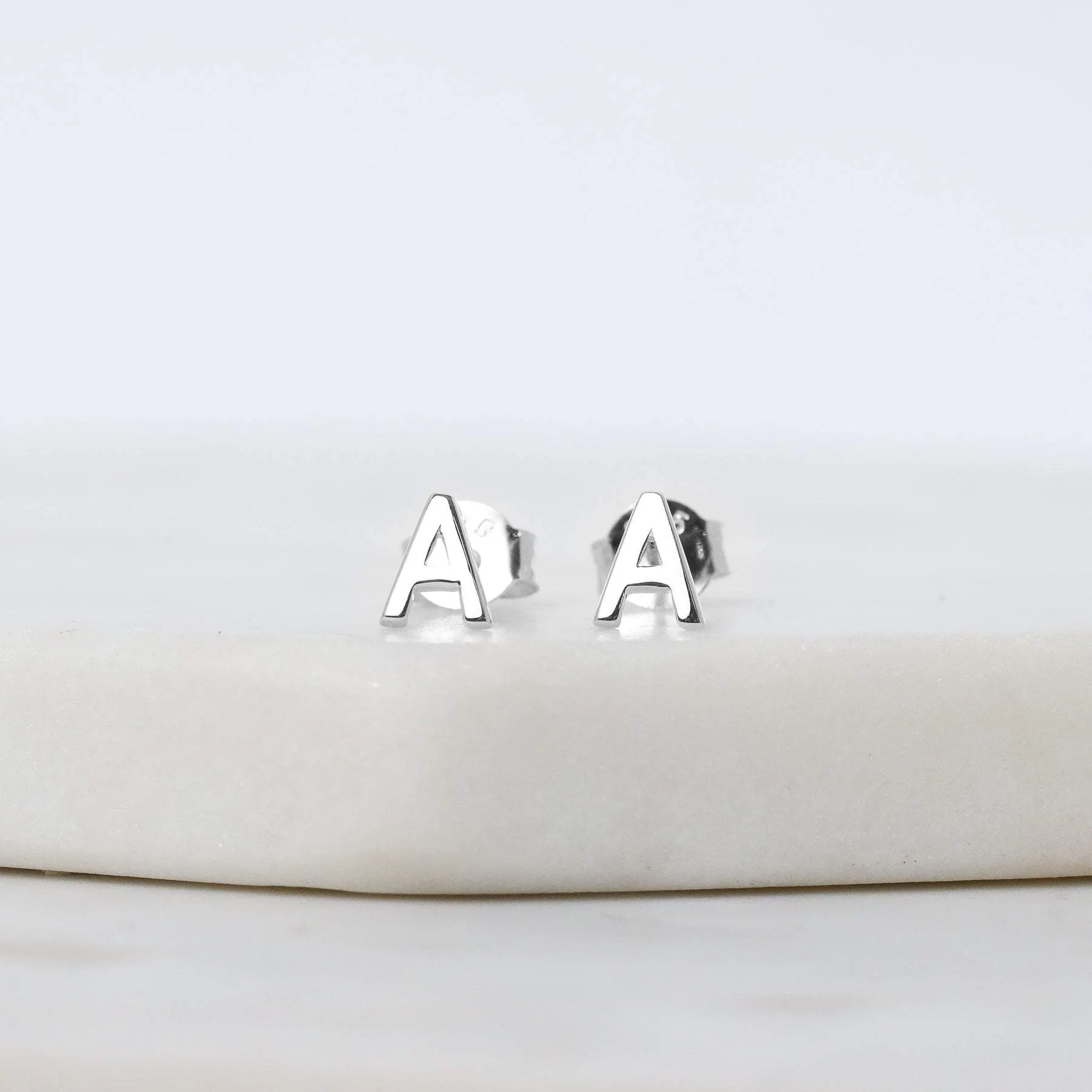 Alphabet Studs