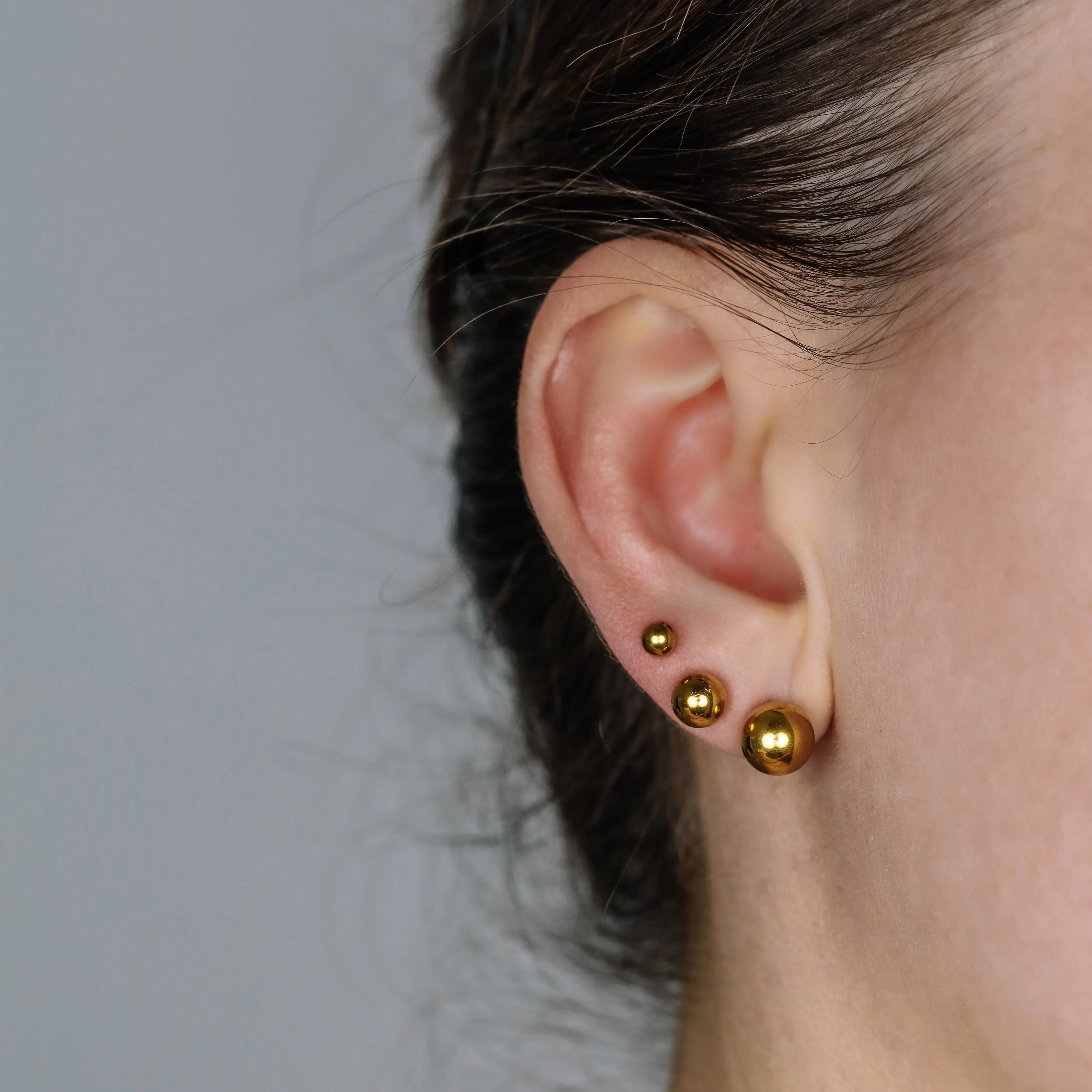 Ball Stud Earrings