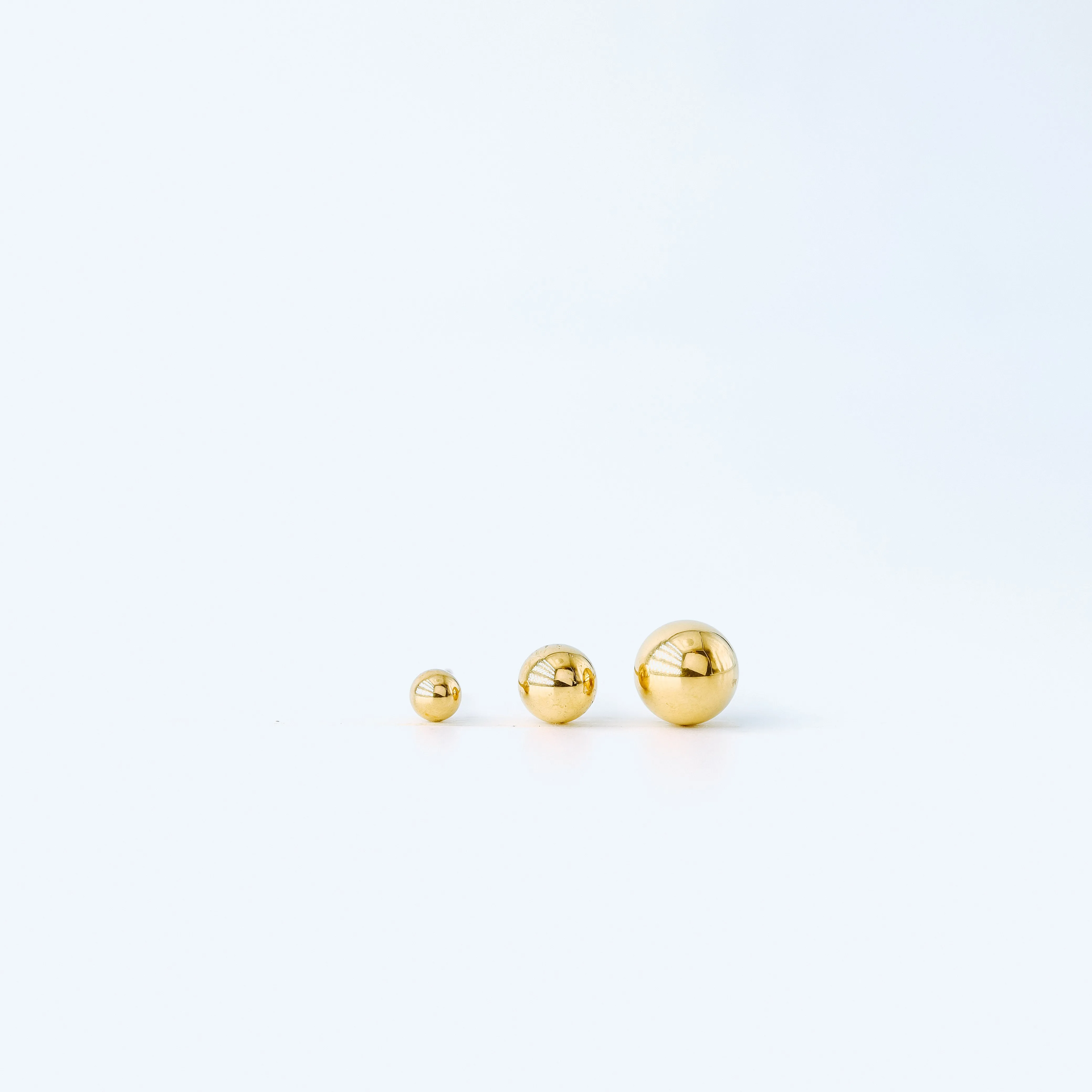 Ball Stud Earrings