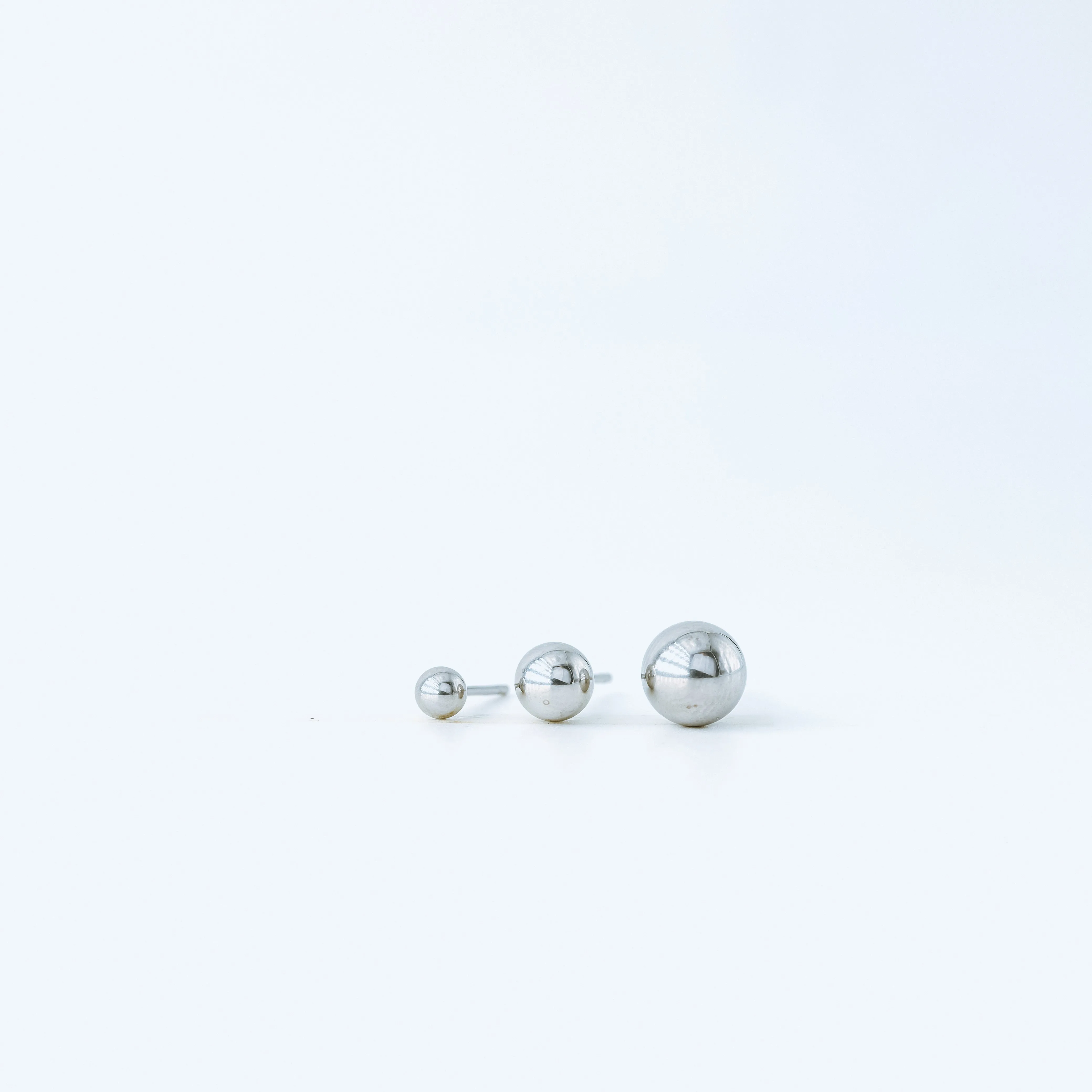 Ball Stud Earrings