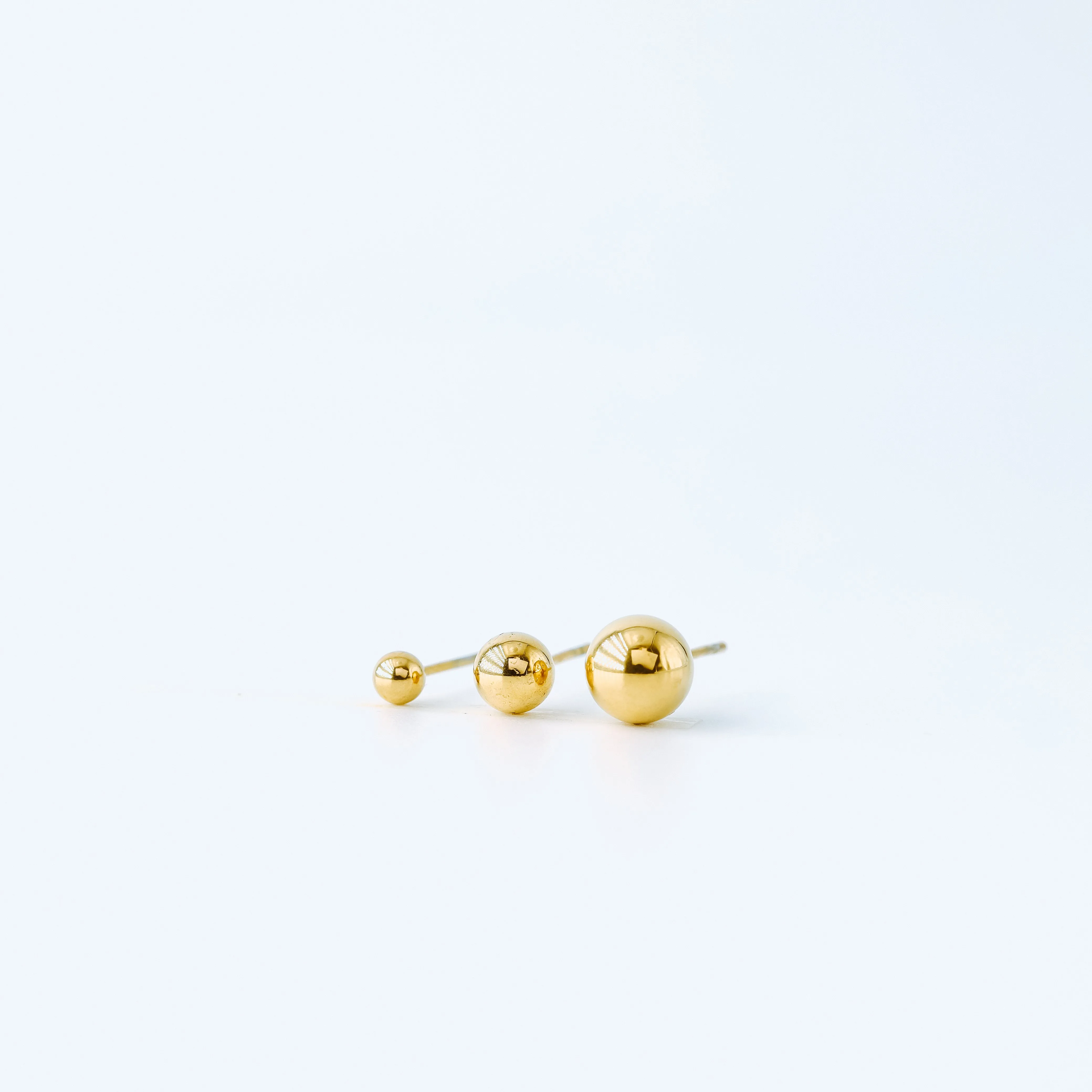 Ball Stud Earrings