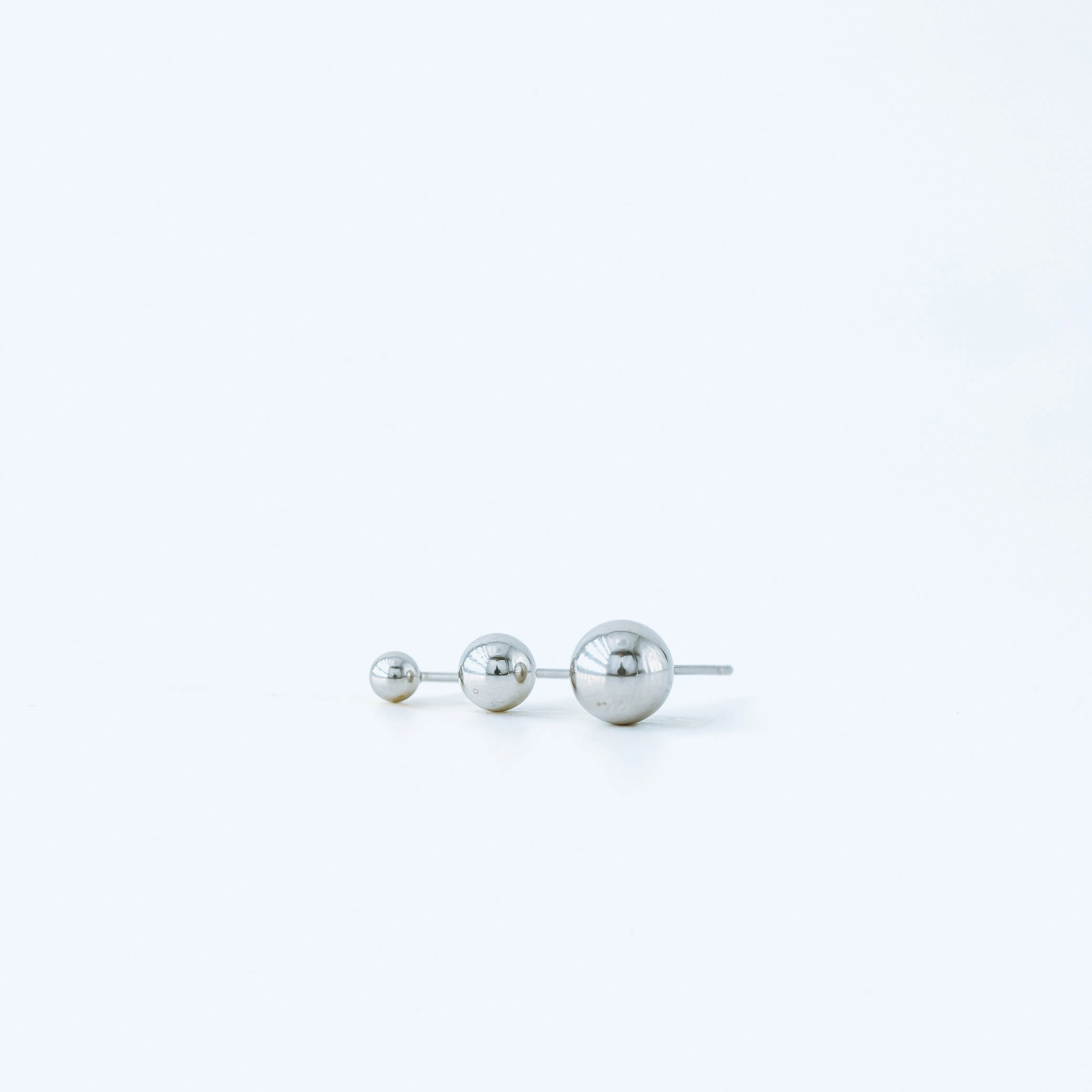 Ball Stud Earrings
