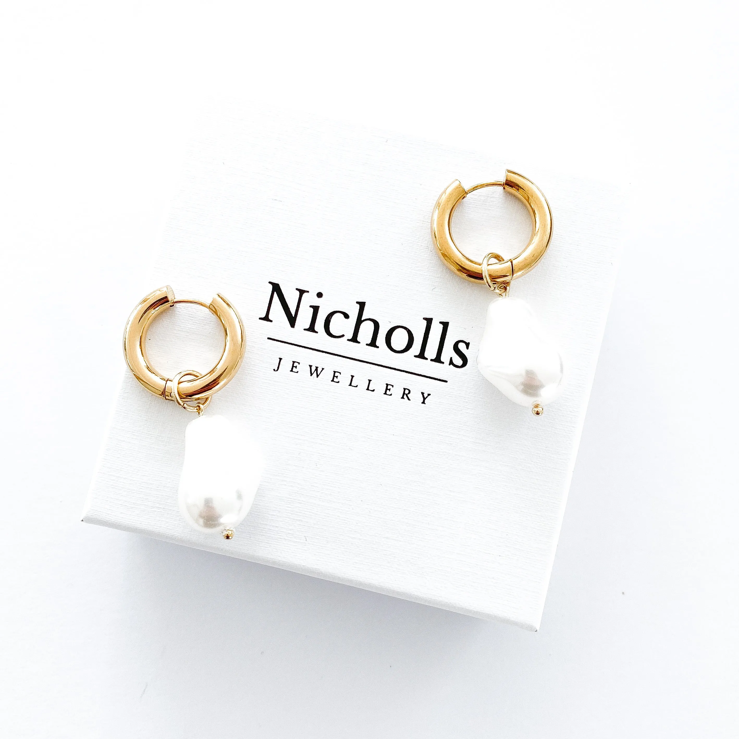 Baroque Pearl Earrings