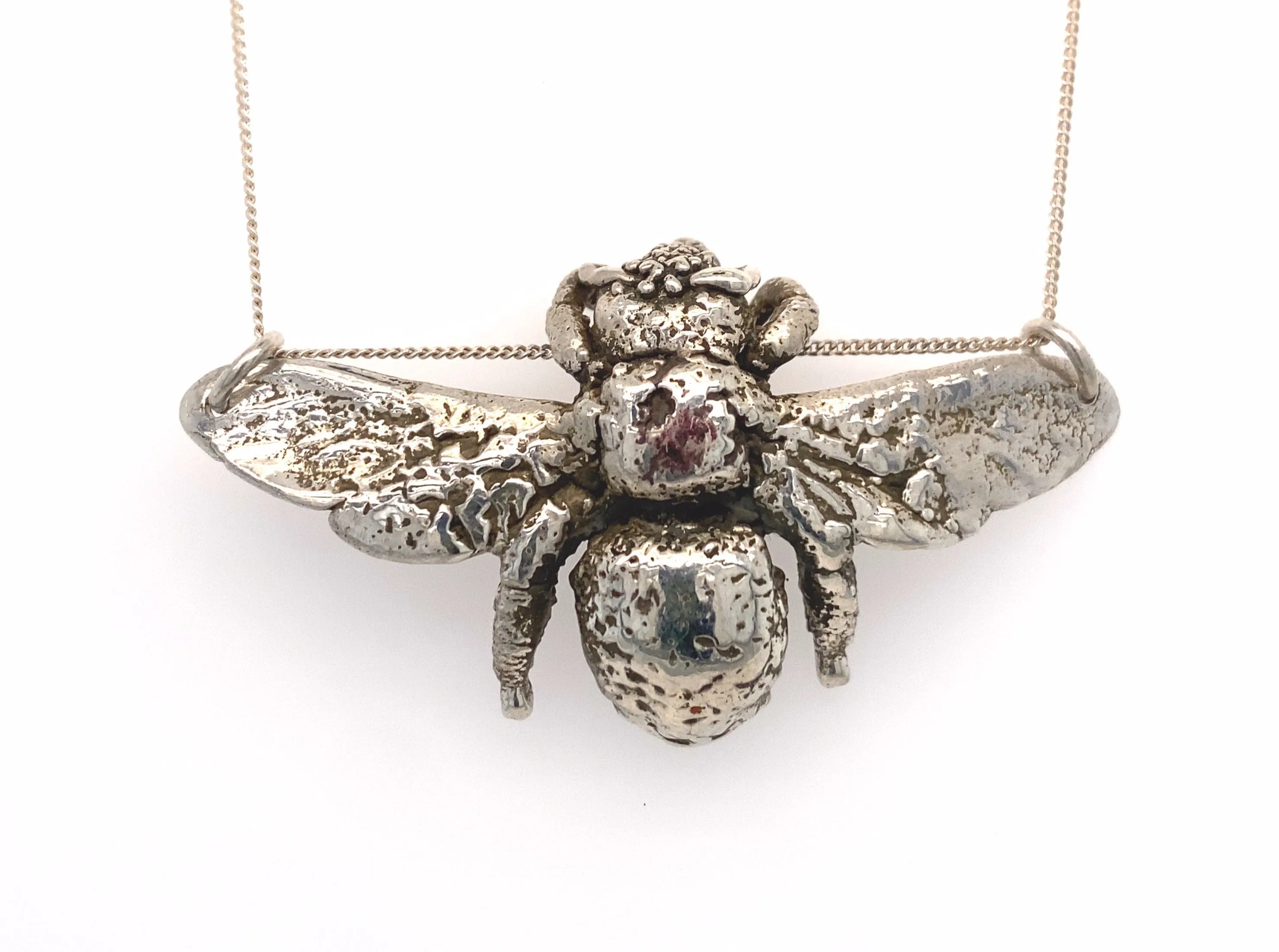 Cast Bee Necklace