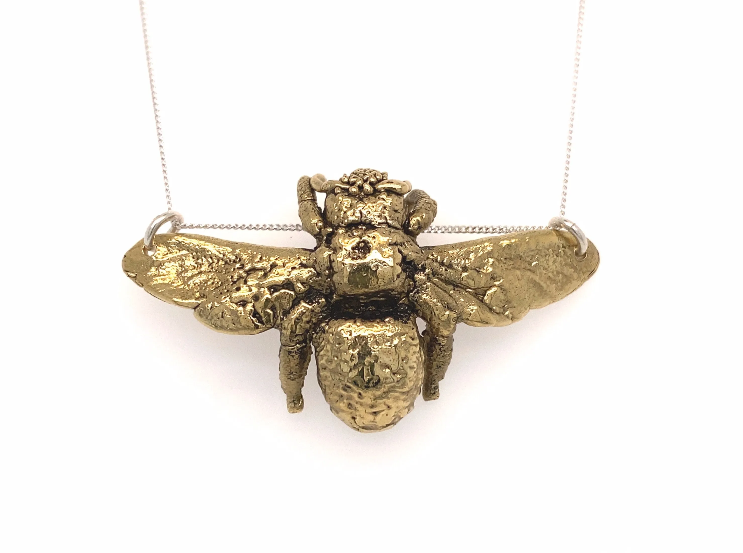 Cast Bee Necklace