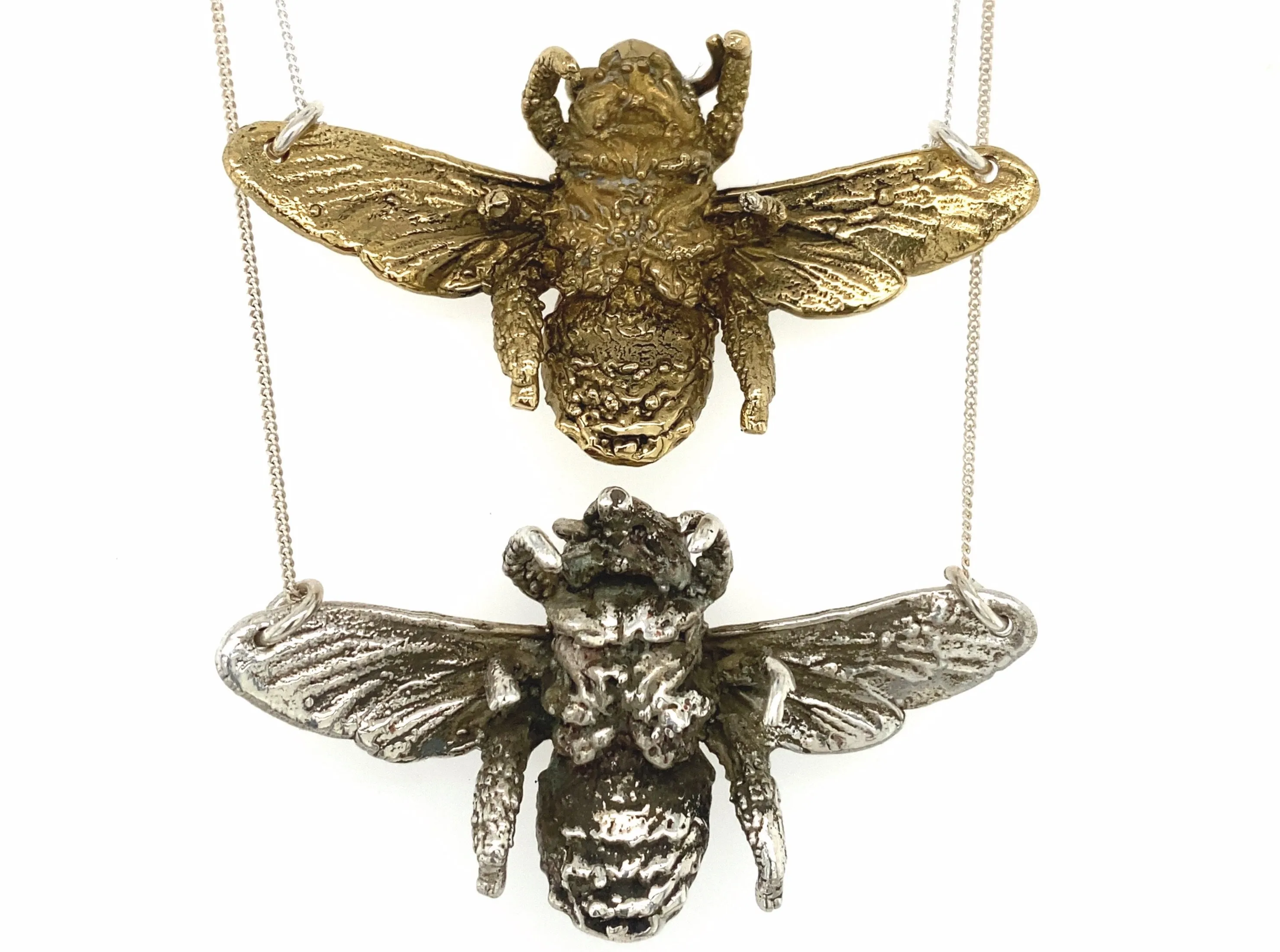 Cast Bee Necklace