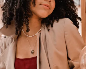 Cast Honeycomb Necklace