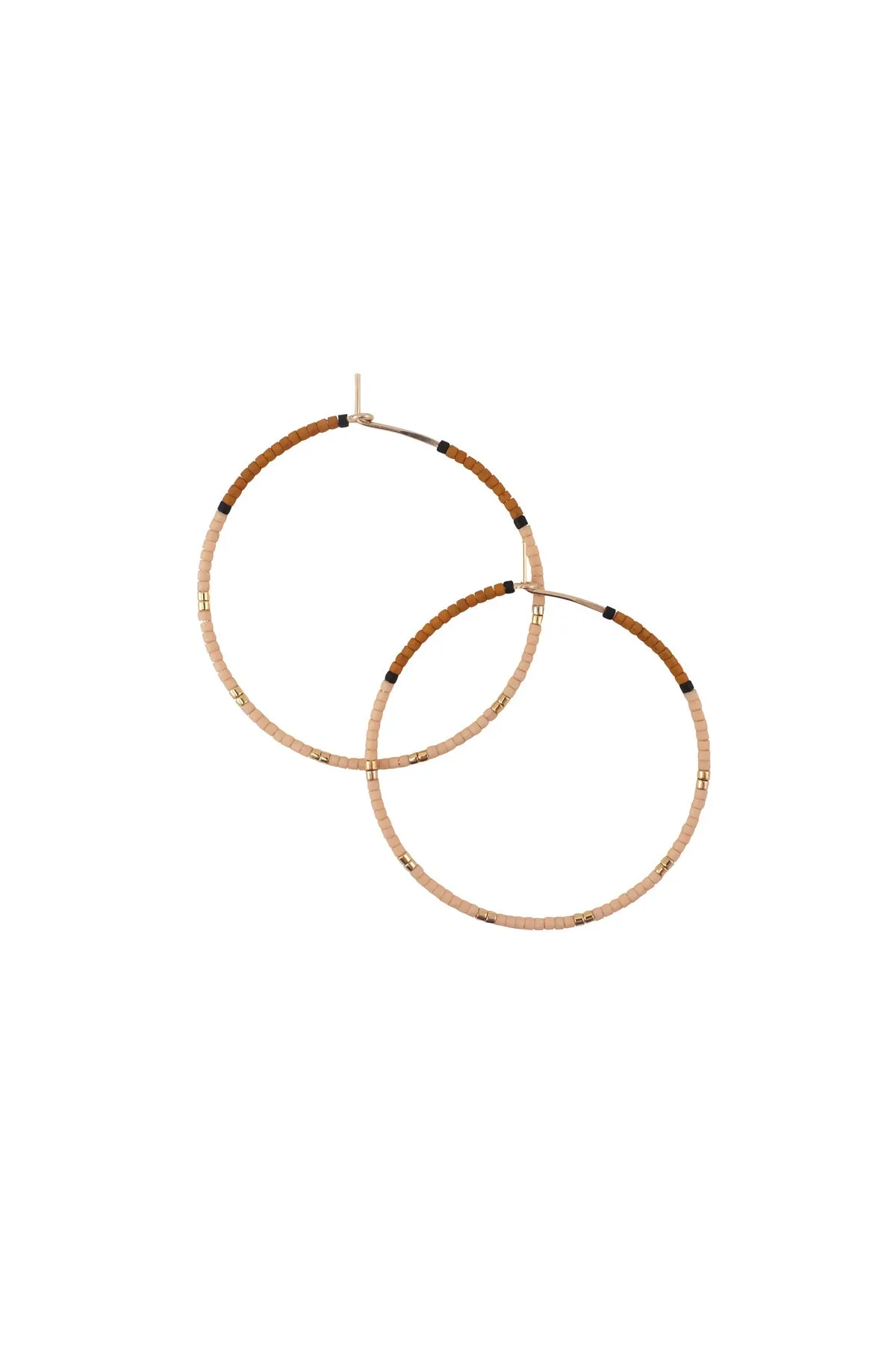 Cerro Earrings, Pink Clay - Large
