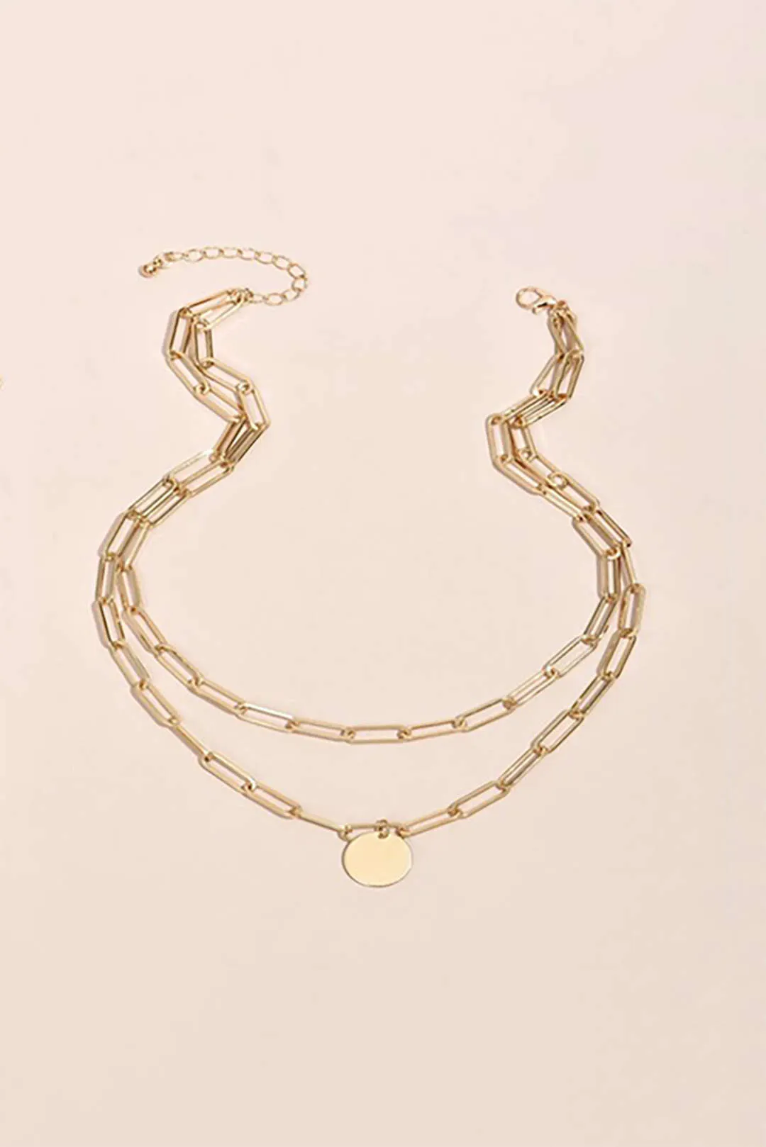 Chain Round Necklace