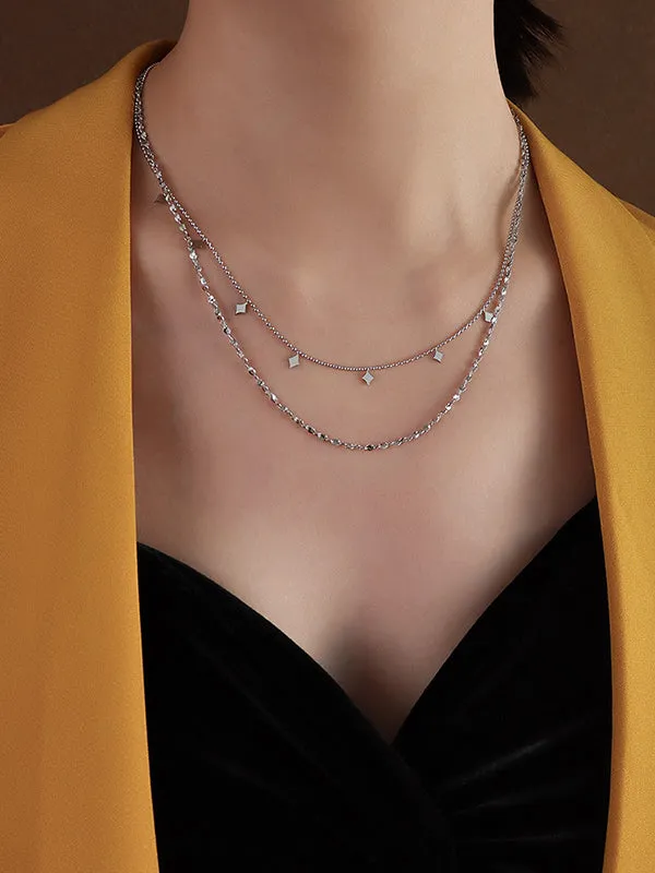 Chicmy-Simple Alloy Geometric Necklaces Accessories