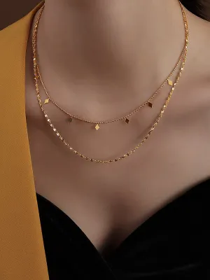 Chicmy-Simple Alloy Geometric Necklaces Accessories