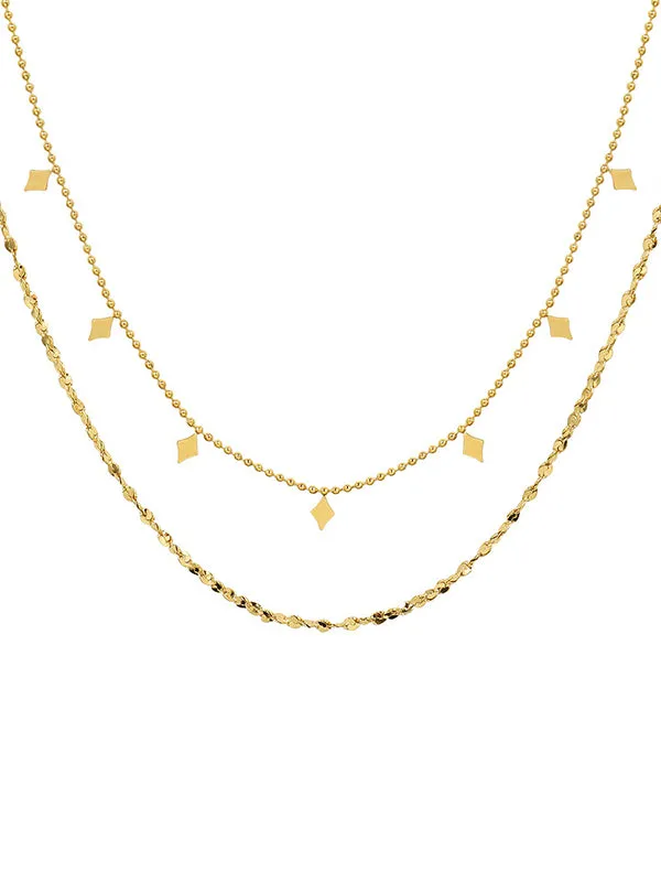 Chicmy-Simple Alloy Geometric Necklaces Accessories