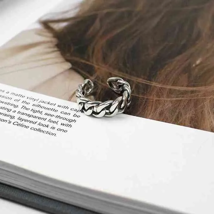 Classic Chain Link Ring | Brillario