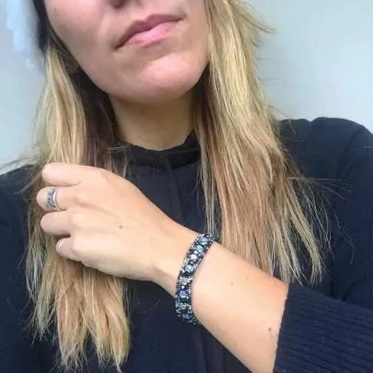 Confetti Magnetic Beaded Bracelet - Guatemala