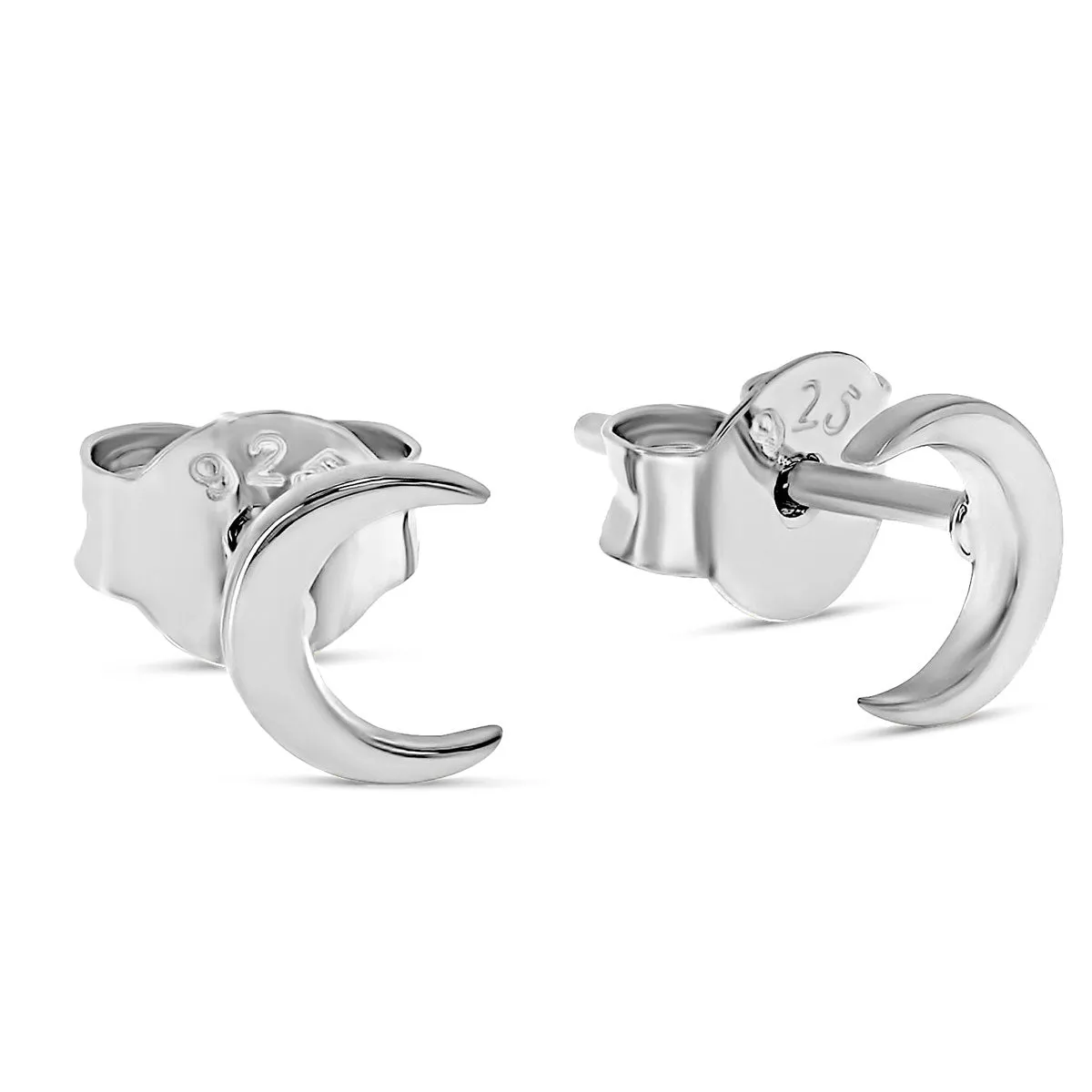 Dainty Moon Studs