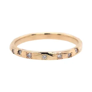 Diamond Facet Ring