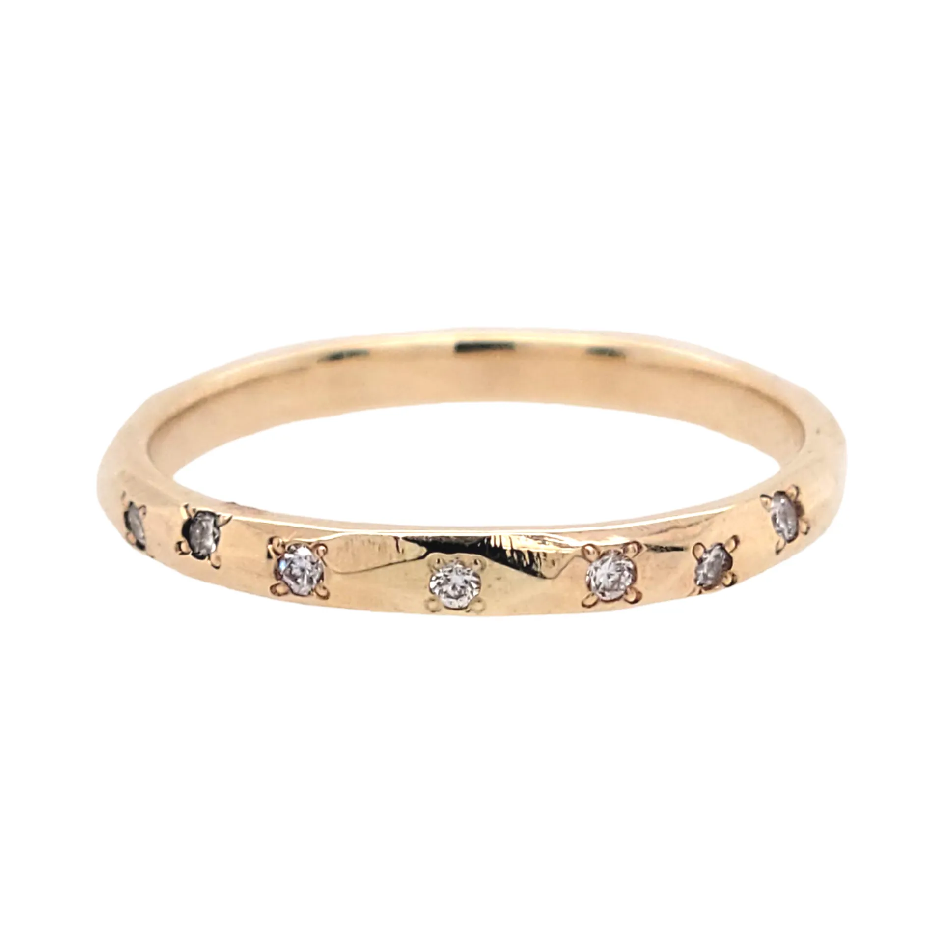 Diamond Facet Ring