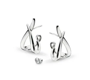 Entwine Twine Twist Hoop Earrings