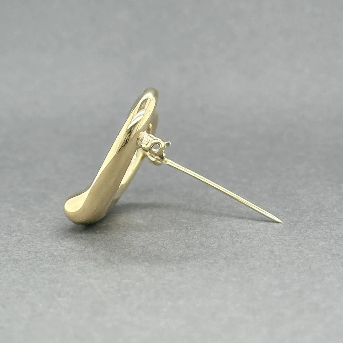 Estate Tifffany & Co. Peretti 18K Y Gold Open Heart Pin