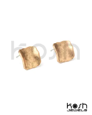 FREEDOM STUD EARRINGS - SQUARE