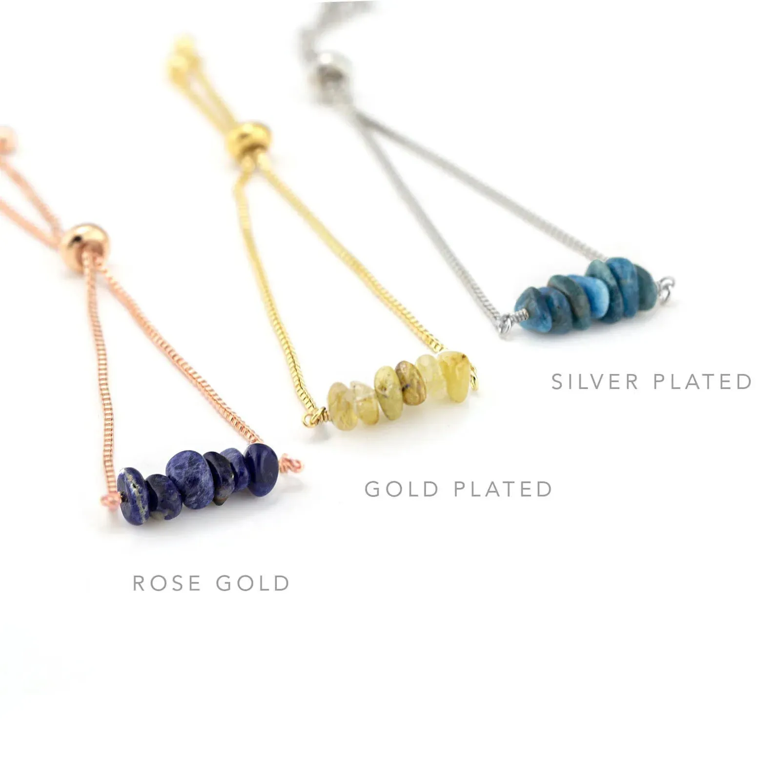 Gemini Zodiac Gemstone Bracelet