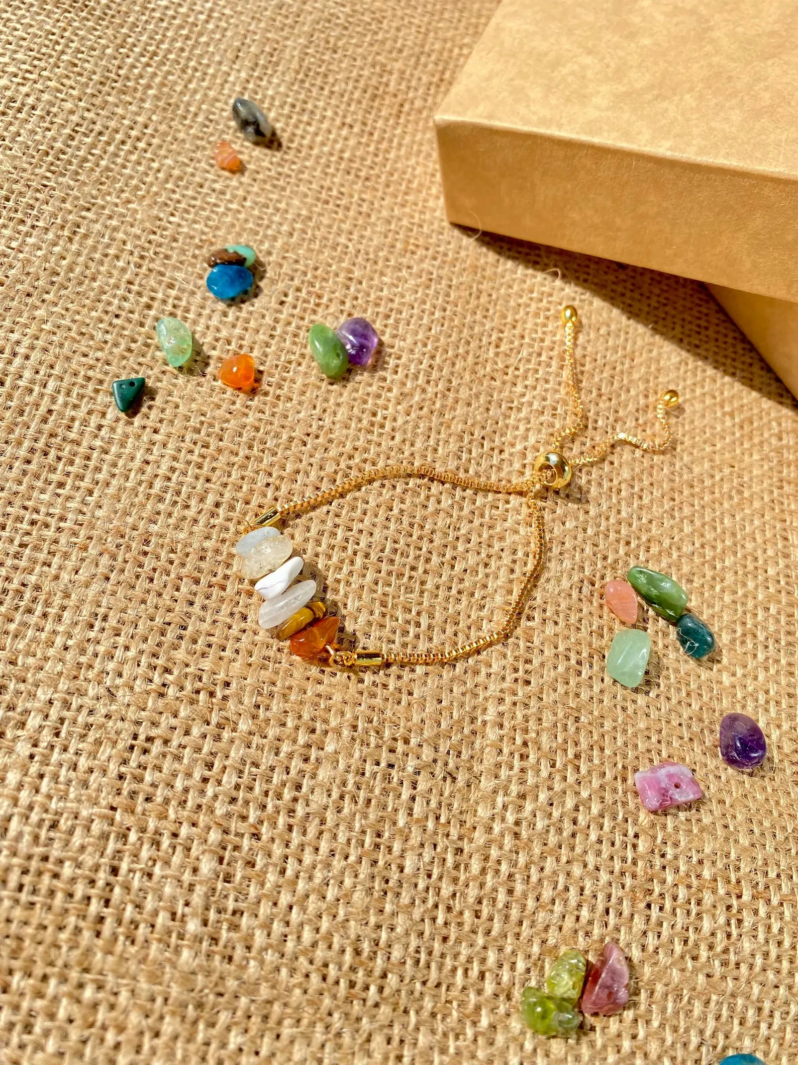 Gemini Zodiac Gemstone Bracelet