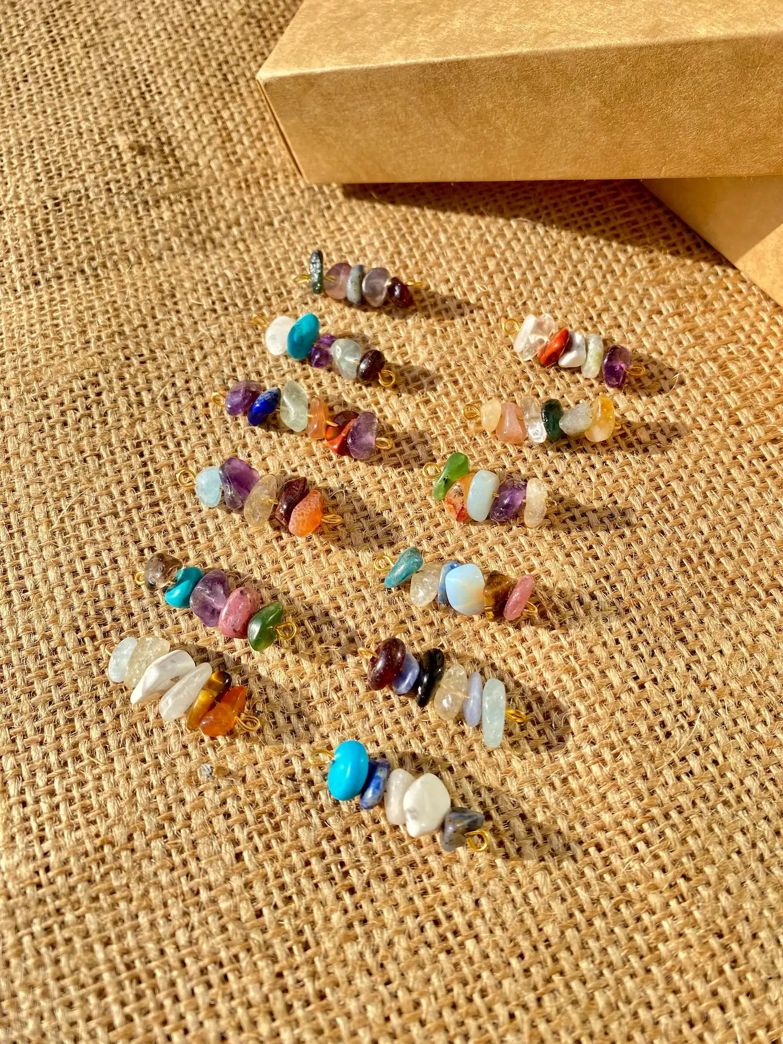Gemini Zodiac Gemstone Bracelet