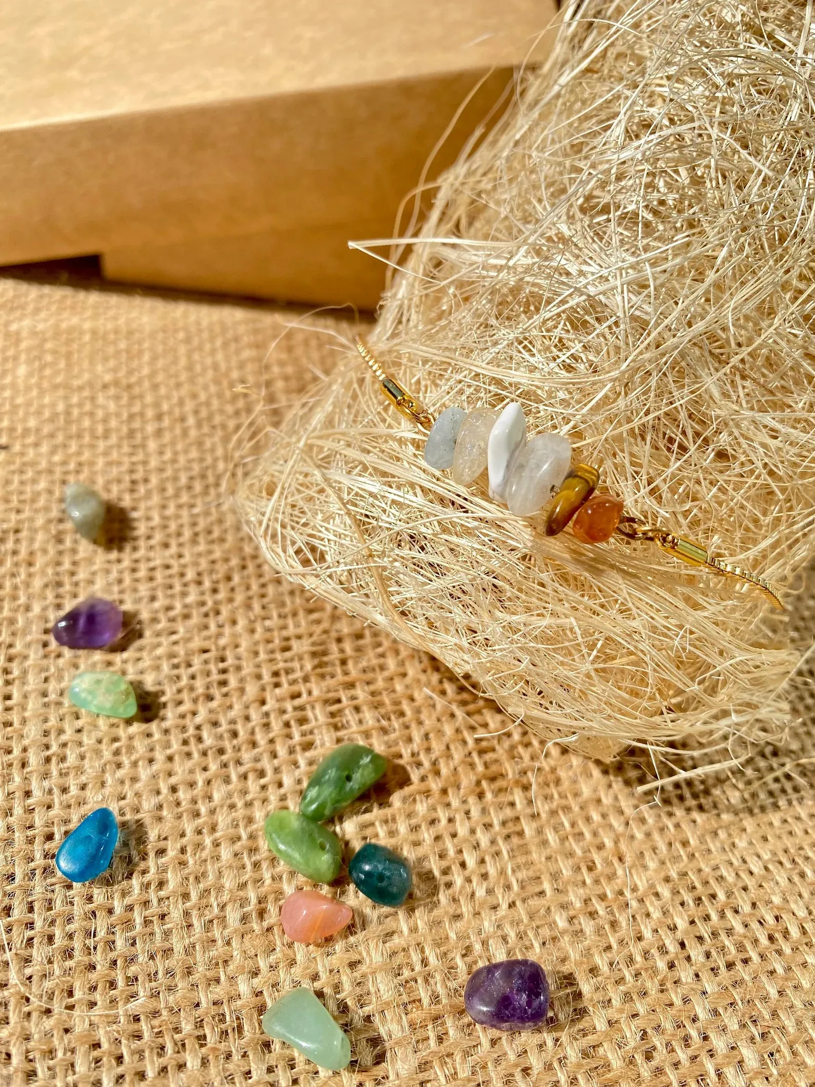 Gemini Zodiac Gemstone Bracelet