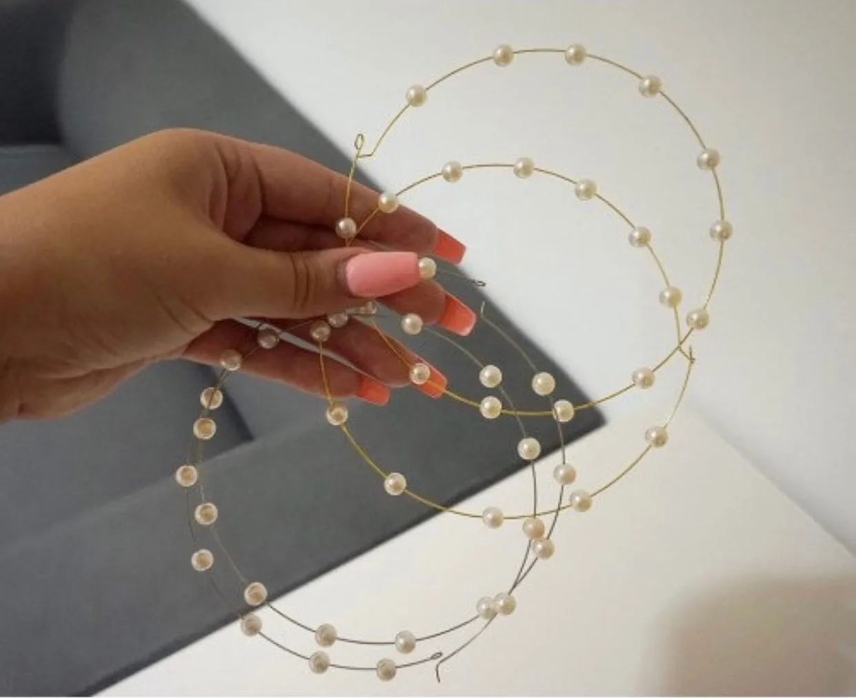 Go HUGE or Go Home! Oversized Pearl Hoops