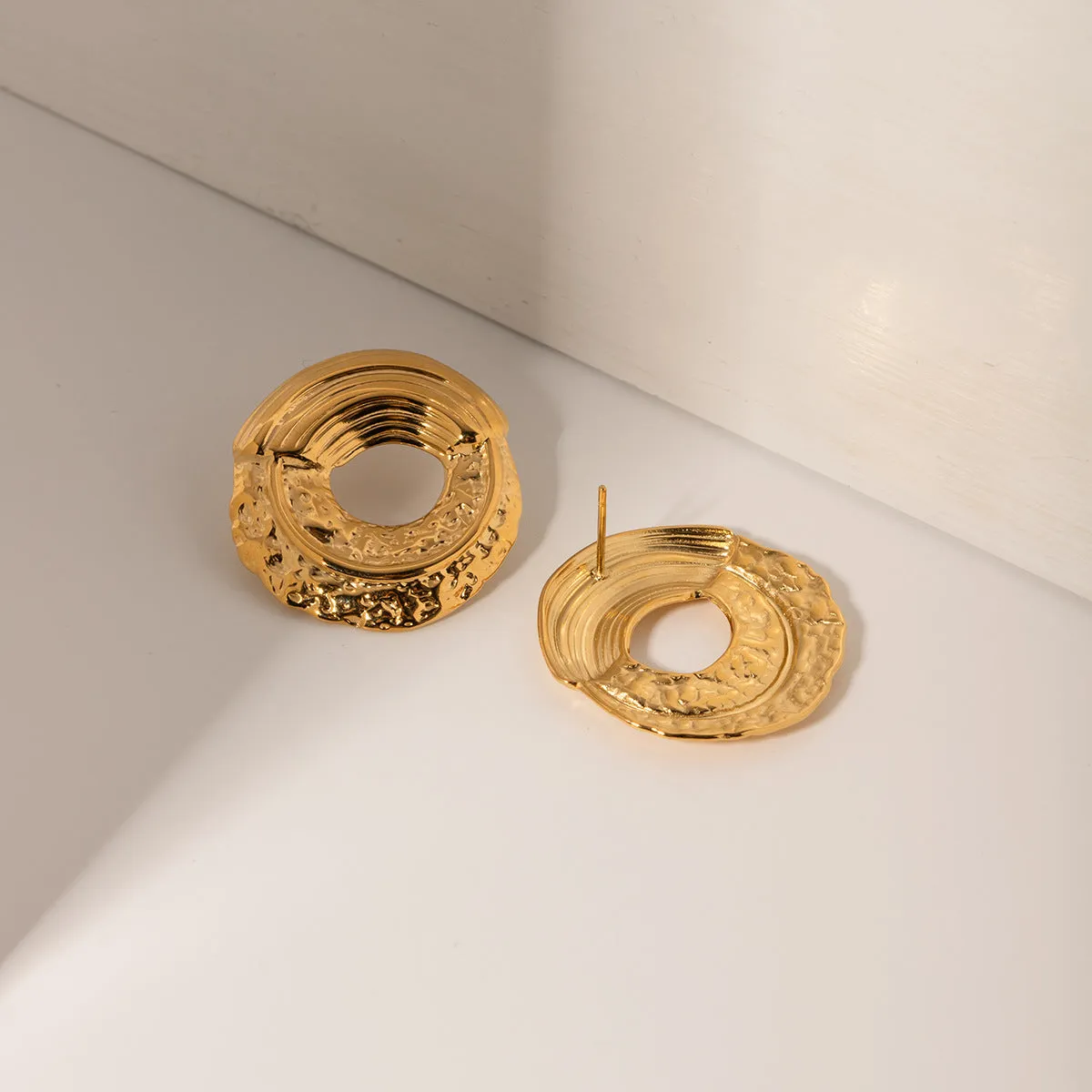 Golden Shards Earrings