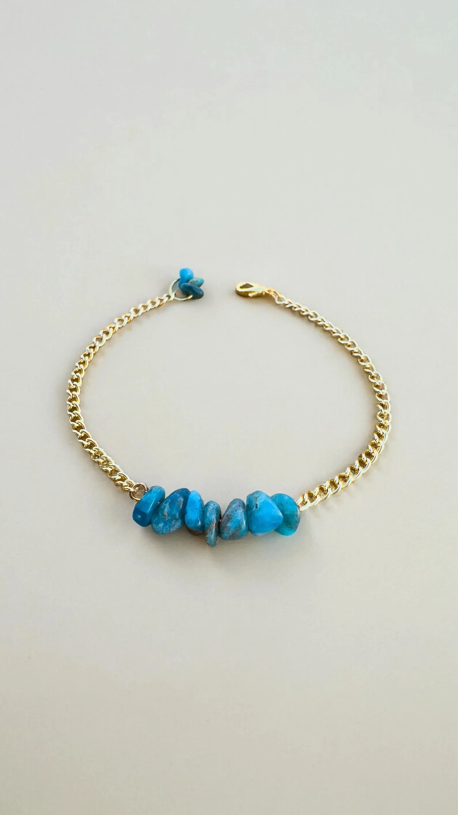 Handmade Apatite Bracelet