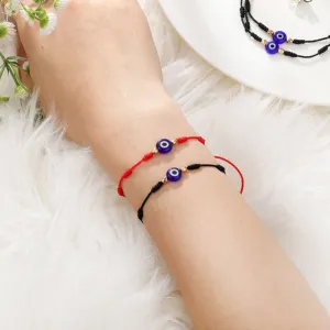 Handmade Braided Lucky Eyes Knotted Bracelets