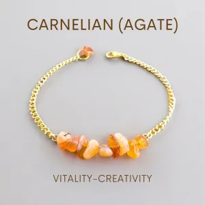 Handmade Carnelian Bracelet