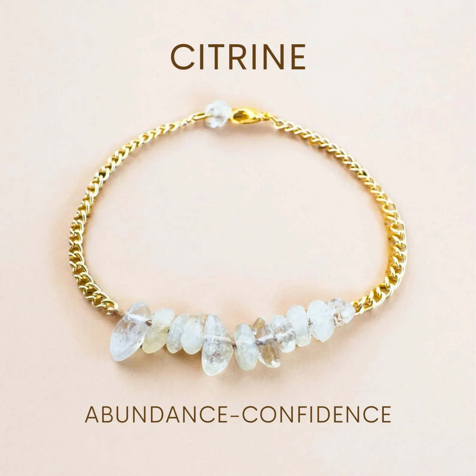 Handmade Citrine Bracelet