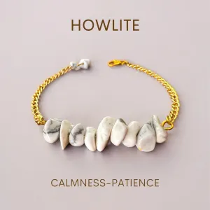 Handmade Howlite Bracelet