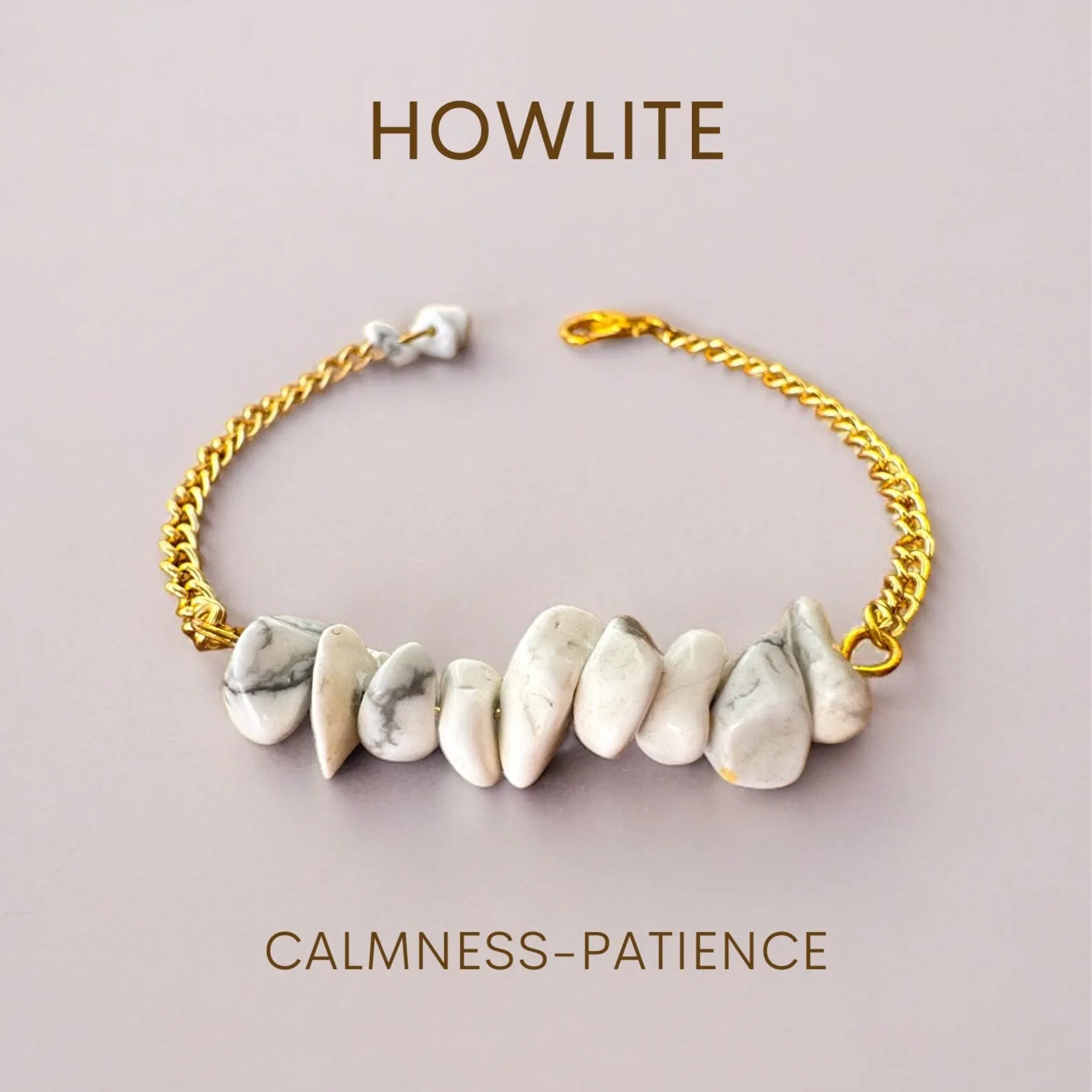 Handmade Howlite Bracelet