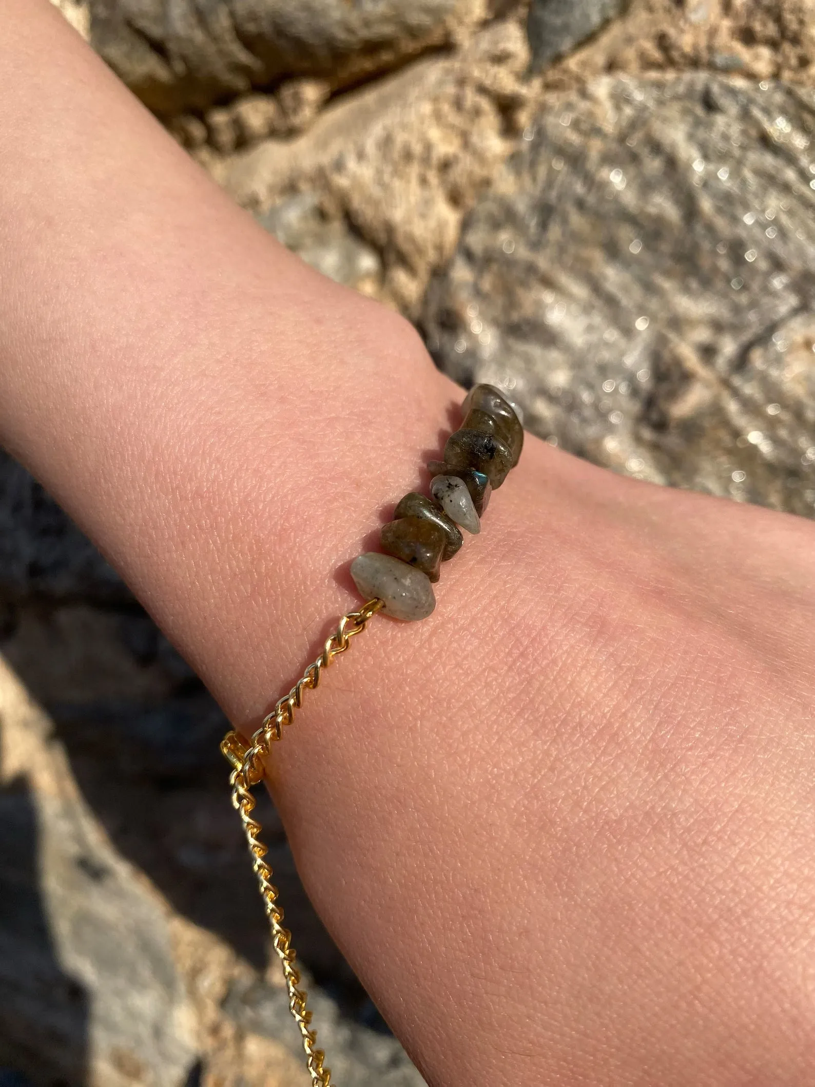 Handmade Labradorite Bracelet